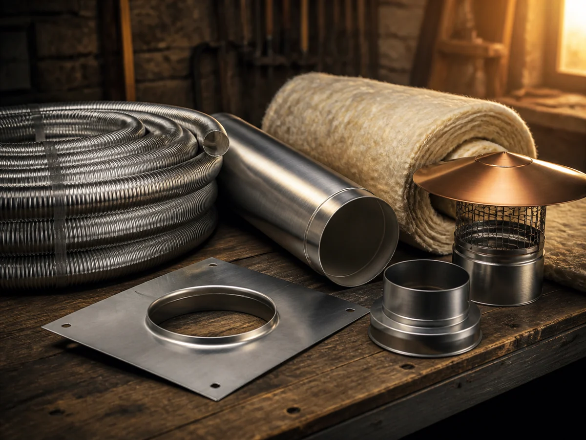 Stainless Steel Chimney Liners planning materials for a New City New York chimney
