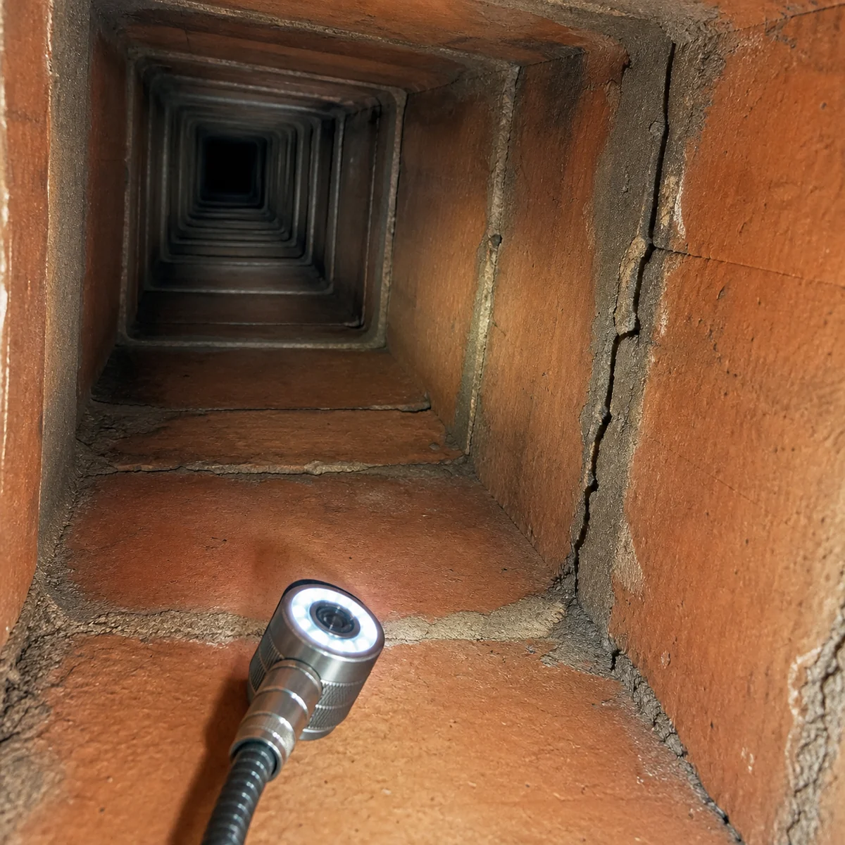 Clay Flue Liner Repair planning materials for a New City New York chimney